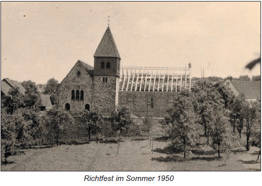 Richtfest 1950